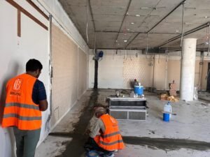 بناء مباني تجارية ومولات