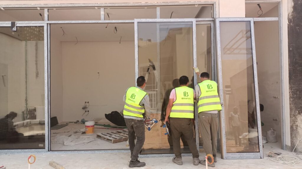 شبابيك ألمنيوم عازلة للحرارة