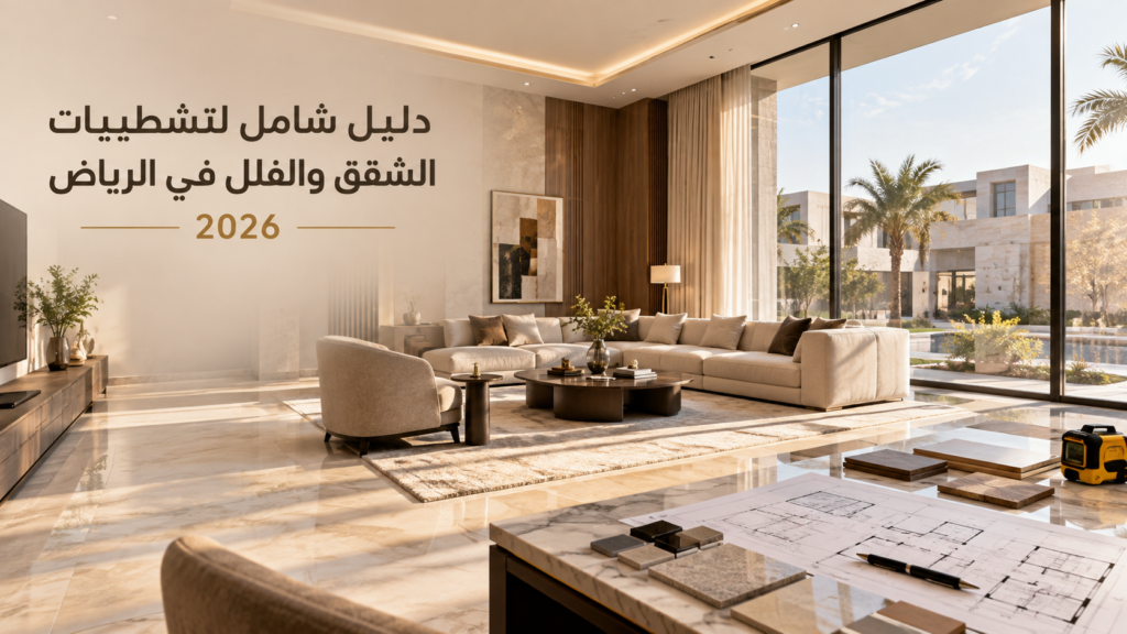 تشطيب شقق