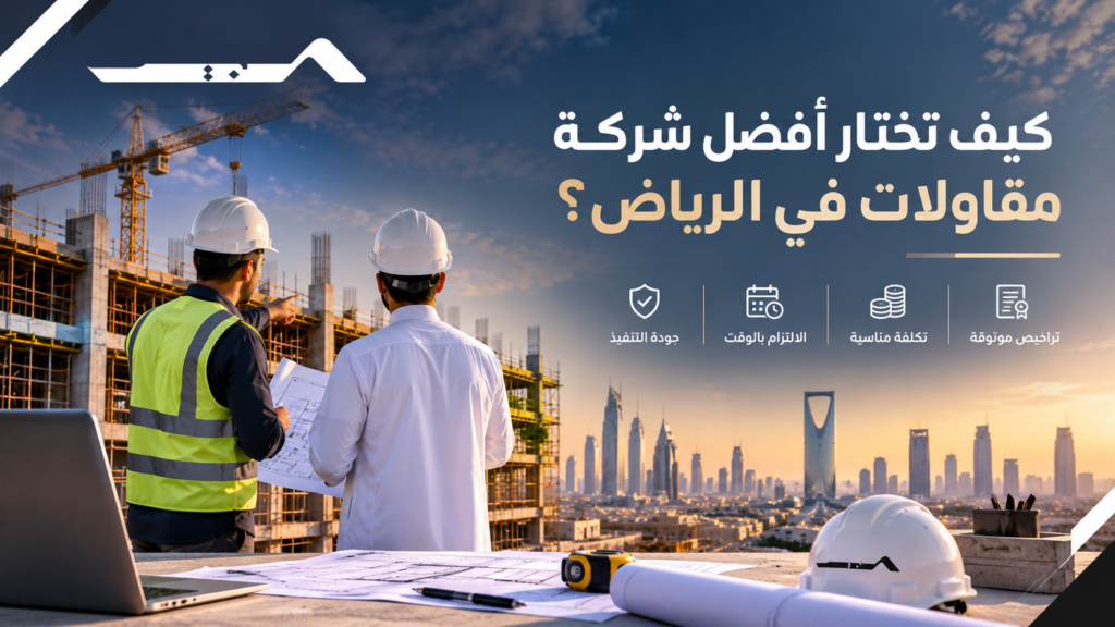 افضل شركة مقاولات بالرياض