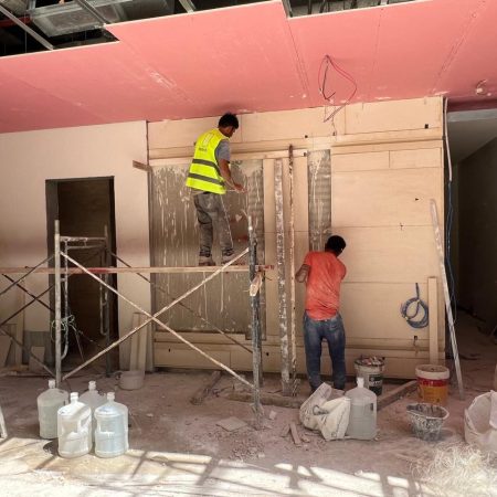 أعمال العزل المائي والحراري